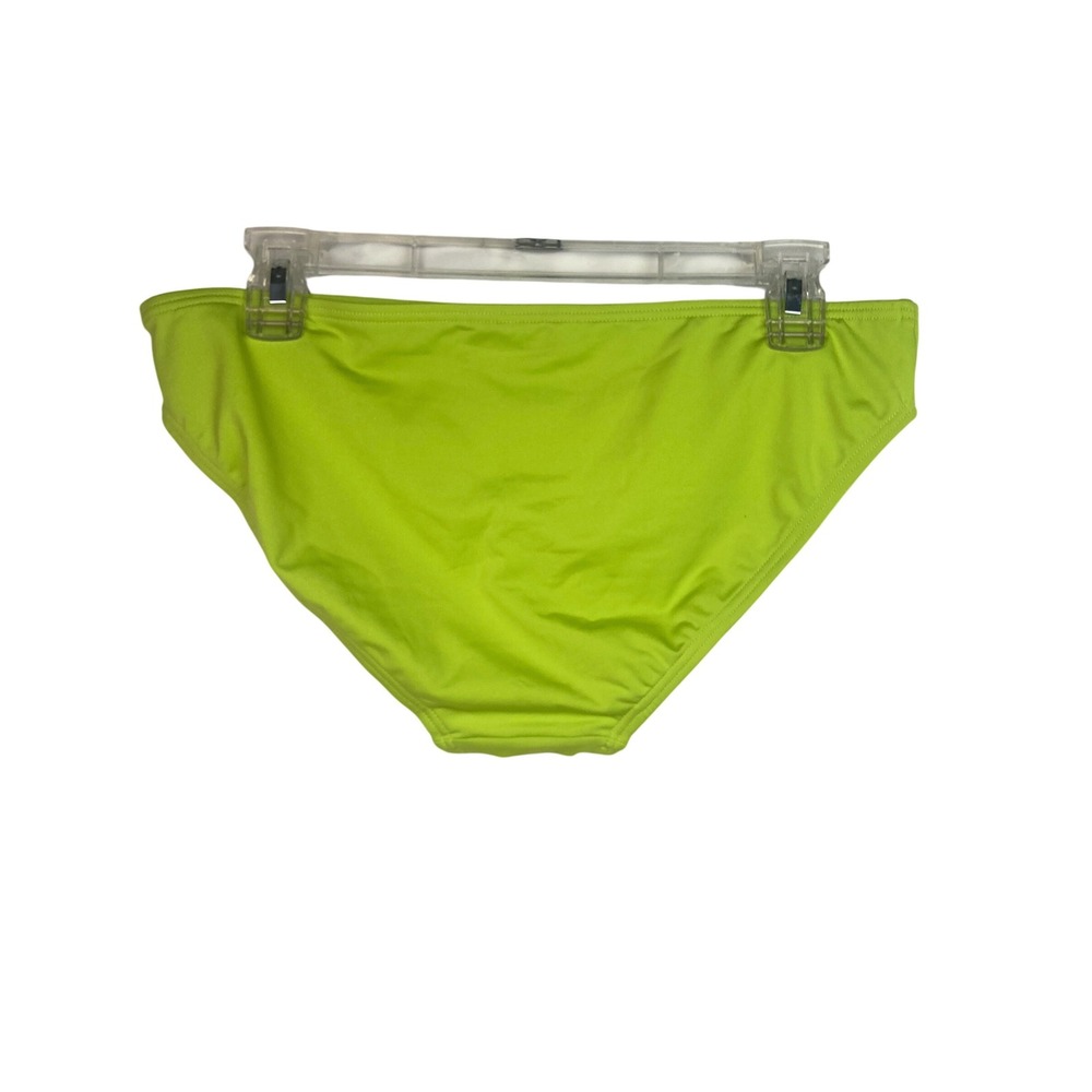 Michael Michael Kors Neon Lime Bikini Bottoms Womens Large NWOT Swimwear - Picture 3 of 6